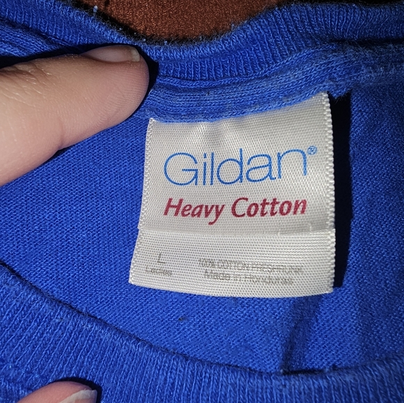 Doctor Who and Frozen Crossover blue shirt size L - Picture 2 of 4